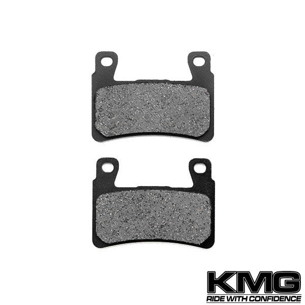 2010-2011 Hyosung ST7 Custom Front Non-Metallic Organic NAO Disc Brake Pads Set