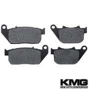 2004-2008 Harley XL 883 Sportster Standard Front + Rear Non-Metallic Organic NAO Brake Pads Set