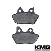 2000-2002 Harley FXDS-CON Dyna Convertible Rear Non-Metallic Organic NAO Disc Brake Pads Set