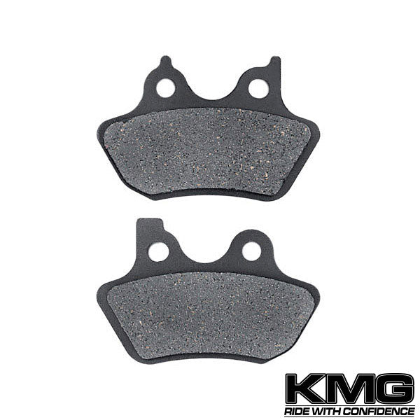 2000-2002 Harley FXDS-CON Dyna Convertible Rear Non-Metallic Organic NAO Disc Brake Pads Set