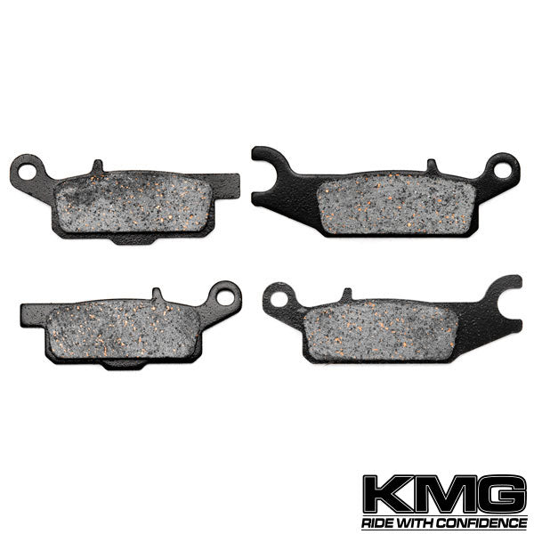 2007-2009 Yamaha YFM 700 Ducks Unlimited Rear Non-Metallic Organic NAO Disc Brake Pads