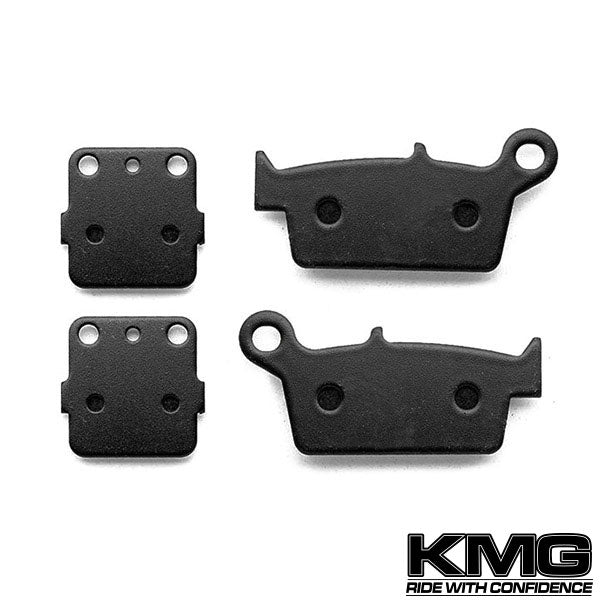 2003-2007 Honda CR 85 R RB Front + Rear Non-Metallic Organic NAO Brake Pads Set
