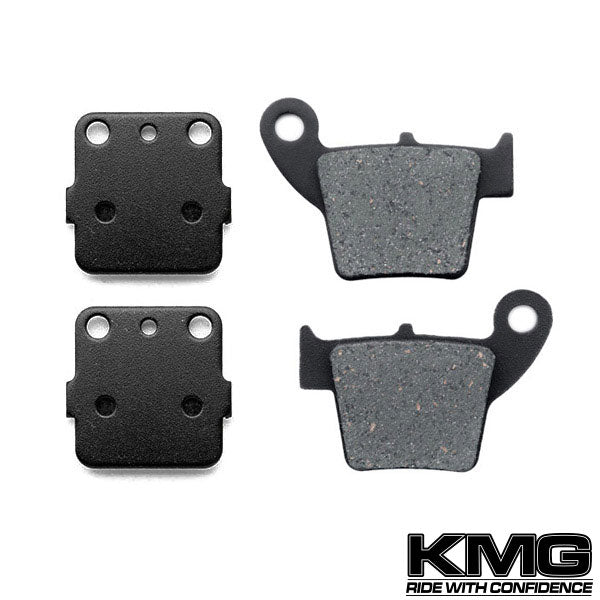 2007-2011 Honda CRF 150 R RB Front + Rear Non-Metallic Organic NAO Brake Pads Set