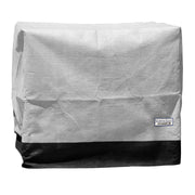 Air Conditioner Cover for Outside Units - 34"W x 34"D x 30"H - Gray & Black Hem