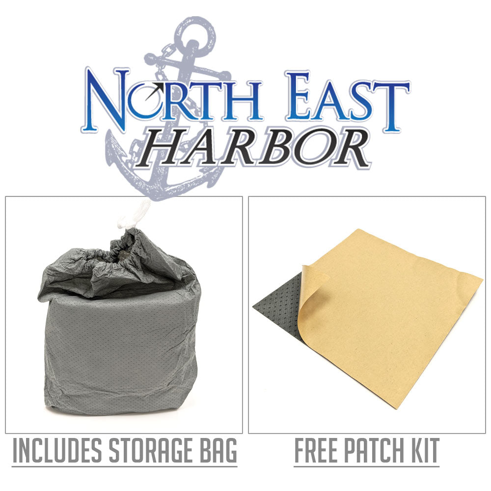 Premium Waterproof Barbeque BBQ Grill Cover - Medium 59" Length - Gray & Black