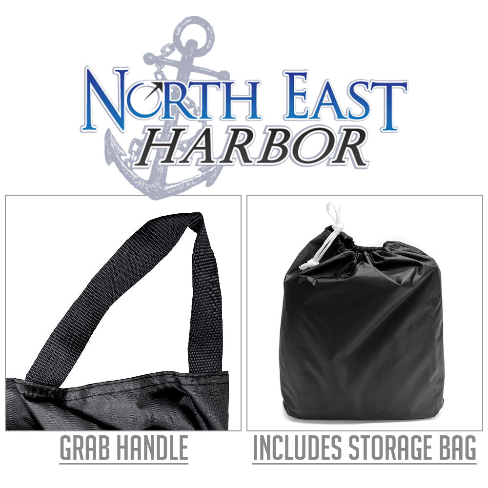 Waterproof Electric Smoker Grill Cover - 20"L x 17"W x 31"H - Black