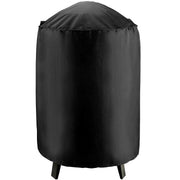 Waterproof Round Electric Smoker Grill Cover - 19"Diameter x 39"H - Black