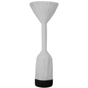 Waterproof Outdoor Round Base Standup Heater Cover - Fits up to 95" H - Grey