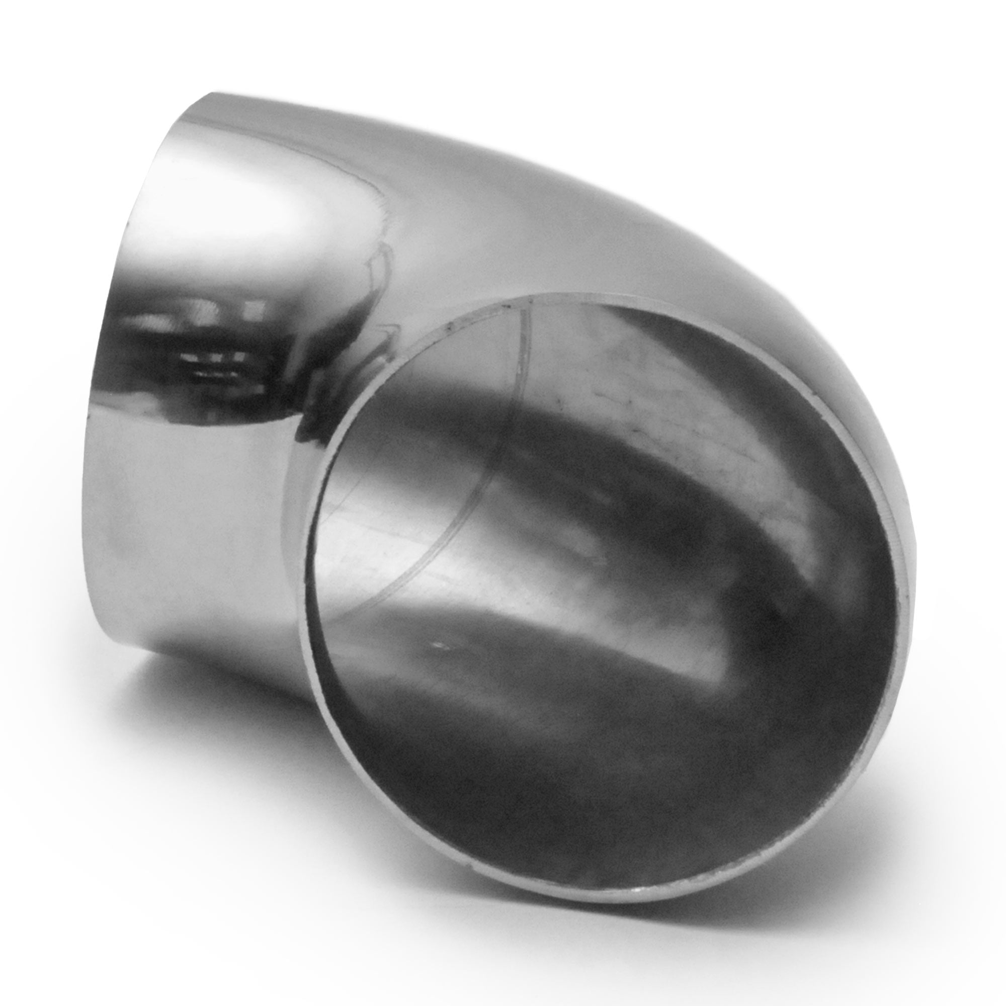 Krator Elbow Exhaust Pipe 2.5" Radius 90�� Mandrel Bend Stainless Steel 16GA