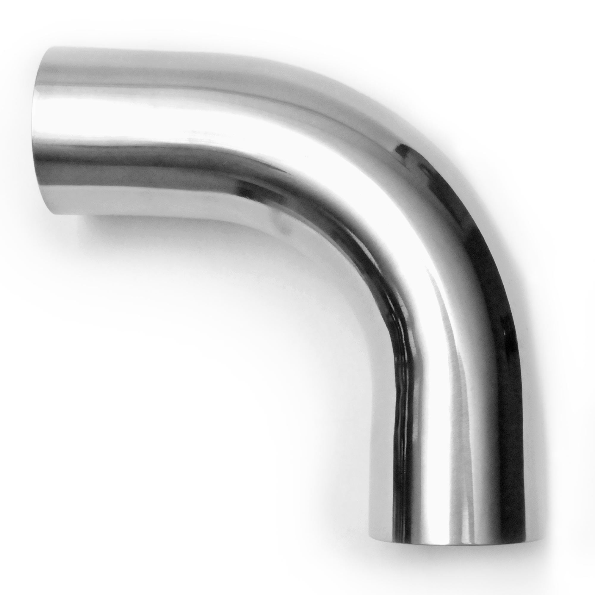 Krator 2.5" Elbow Exhaust Pipe 3.75" Radius 90�� Mandrel Stainless Steel 16GA