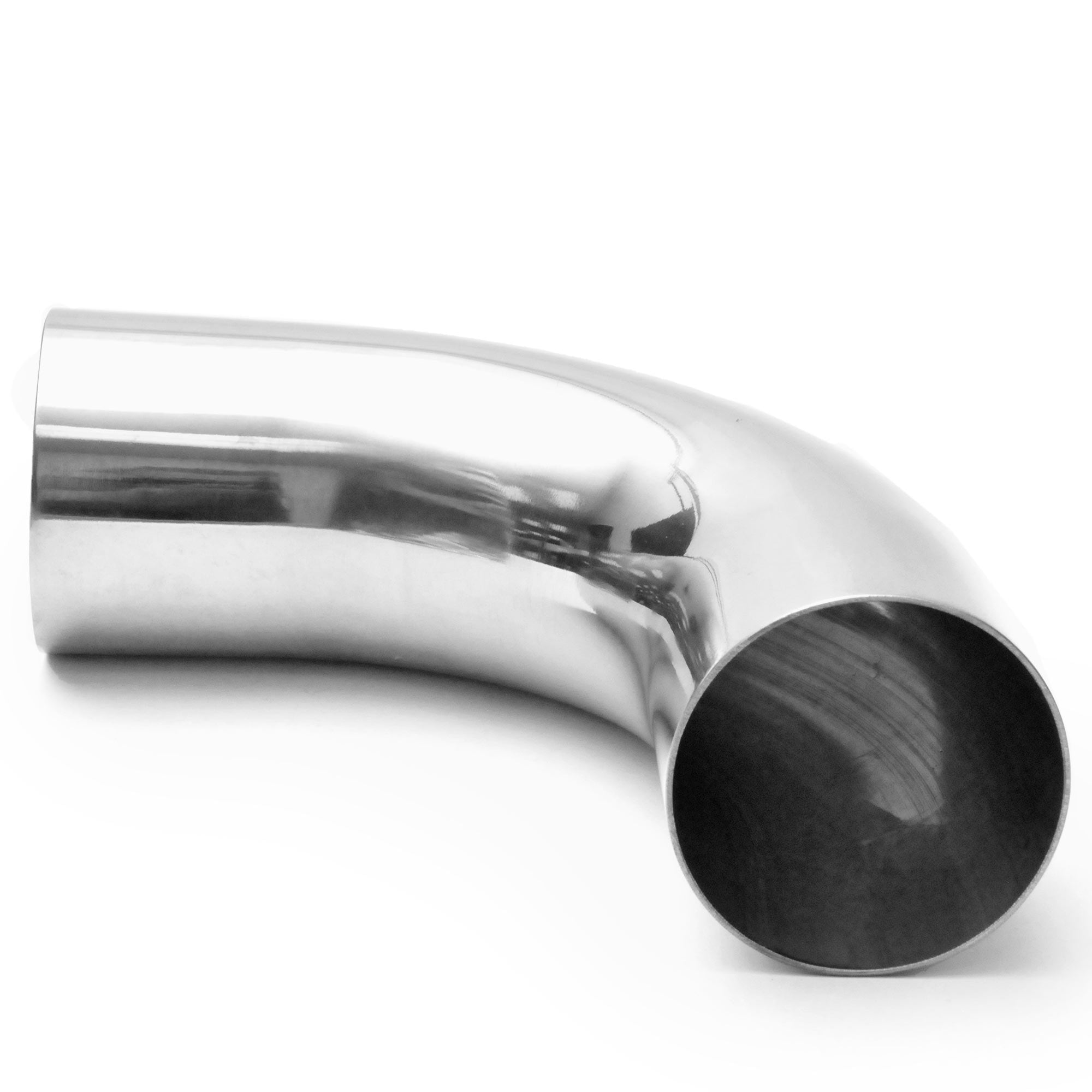 Krator 3" Elbow Exhaust Pipe 4.5" Radius 90�� Mandrel Stainless Steel 16GA