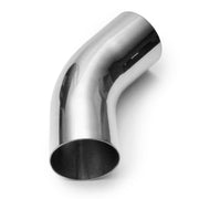 Krator 2.5" Elbow Exhaust Pipe 3.75" Radius 45�� Mandrel Bend Stainless Steel