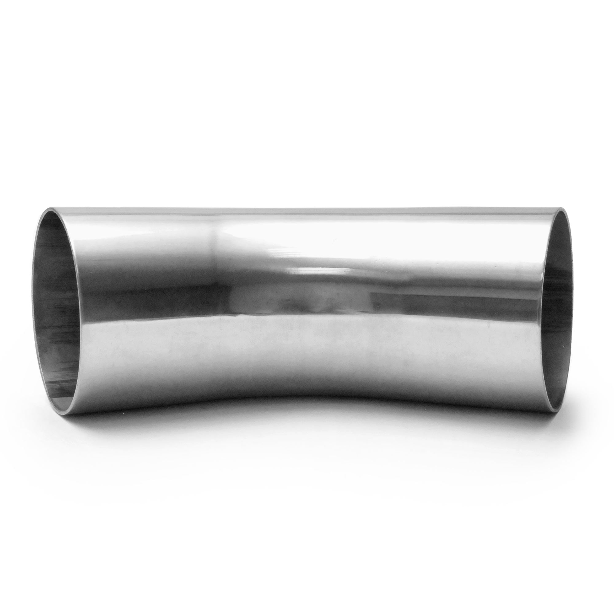 Krator 3" Elbow Exhaust Pipe 4.5" Loose Radius 45�� Mandrel Bend Stainless Steel