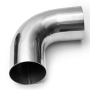 Krator Elbow Exhaust Pipe 3" Radius 90�� Mandrel Bend Stainless Steel 16GA