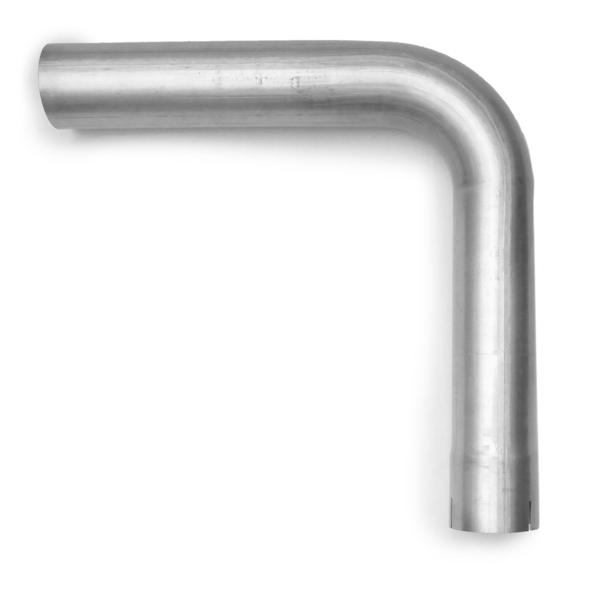 Krator Aluminized Exhaust Pipe 3" Diameter 90�� Bend Tube 4"CLR 16GA 12" Legs
