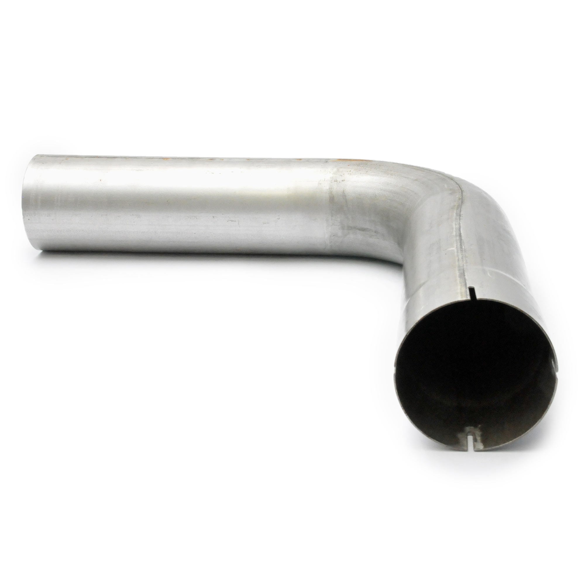Krator Aluminized Exhaust Pipe 4" Diameter 90�� Bend Tube 5"CLR 16GA 12" Legs