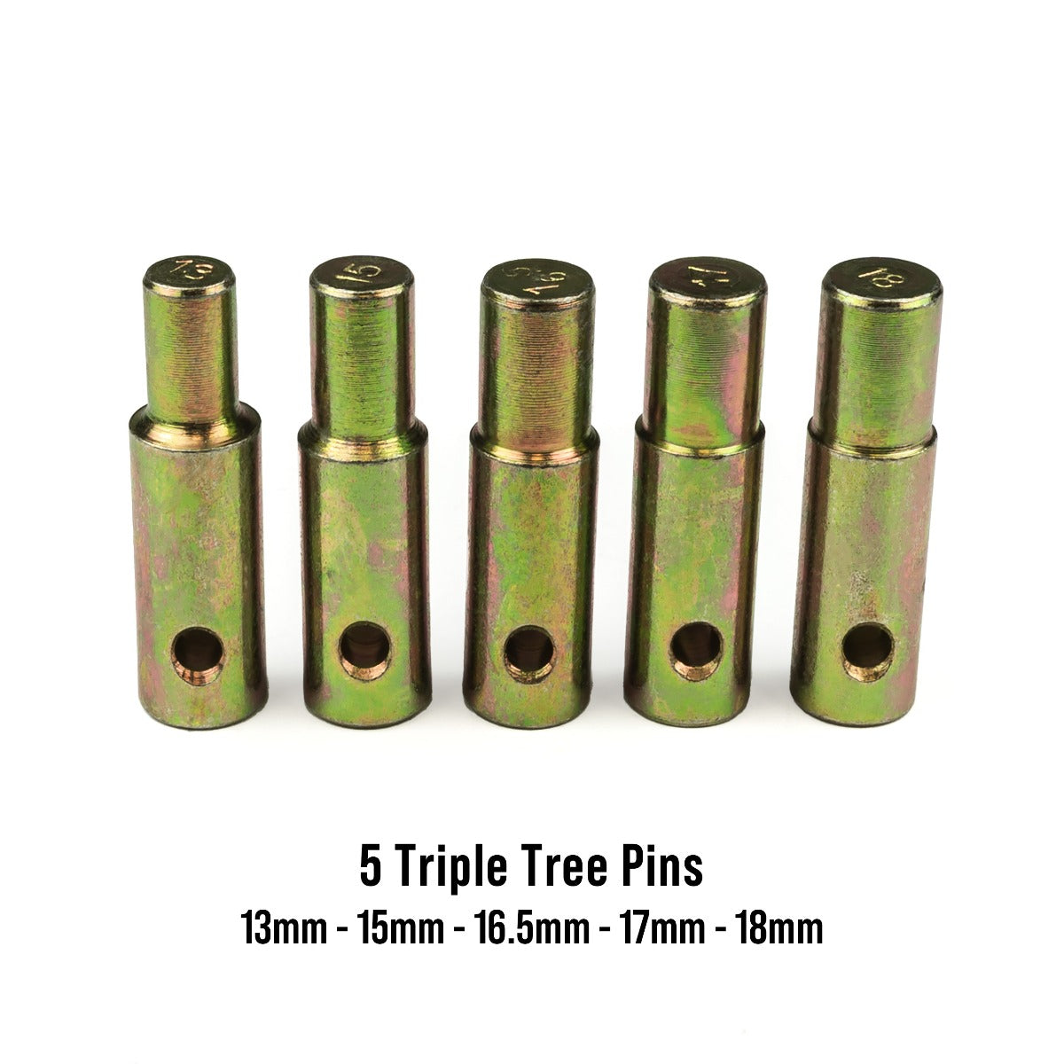 Headlift Pins Kit #1 for Venom Motorcycle Triple Tree Headlift Lift Stand