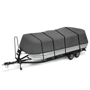 North East Habor Pontoon Boat Cover - Fits 20' 21' 22' 23' 24' - Beam Width 102"
