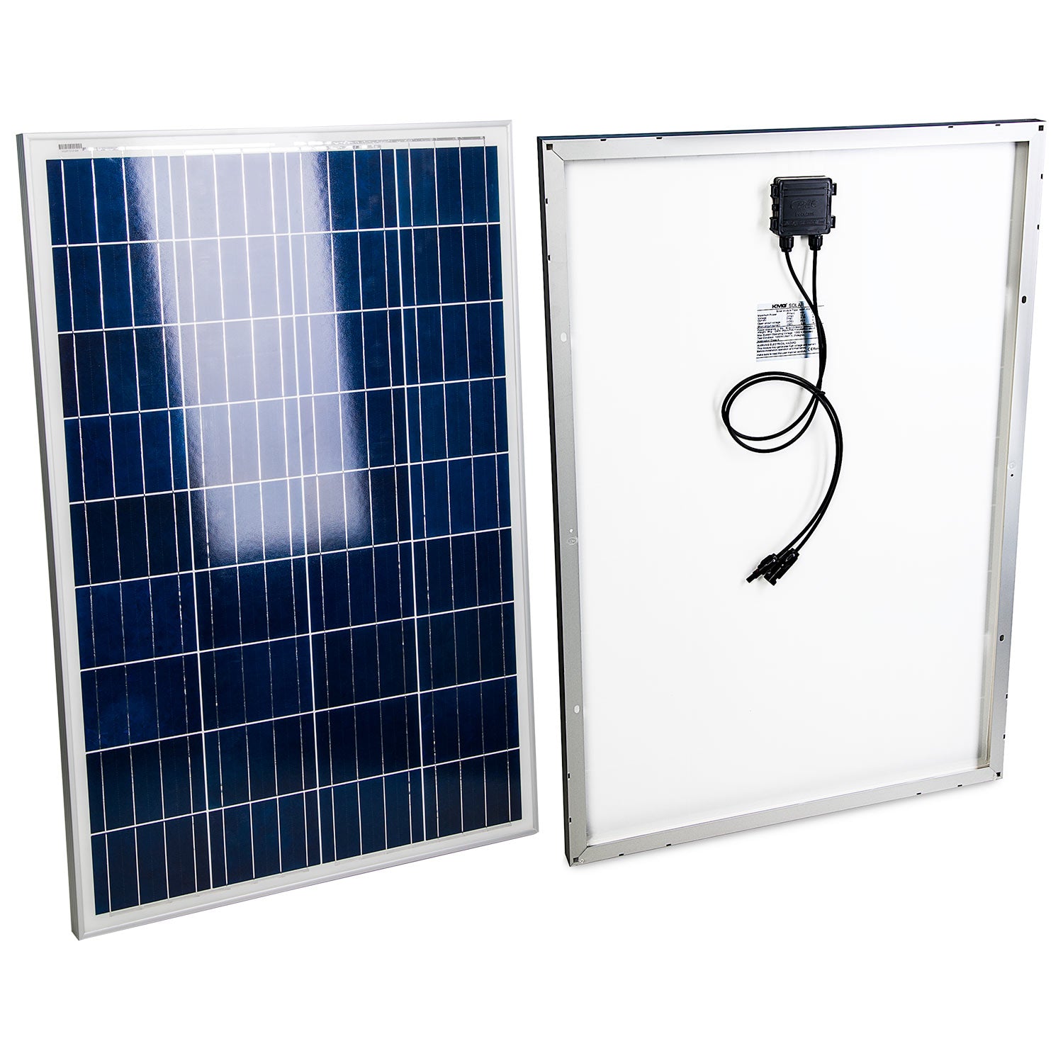 100W Solar Panel 12V Polycrystalline High Efficiency Module Marine Auto Off Grid