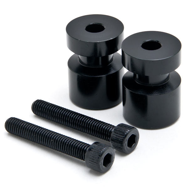 Black Swingarm Spools Sliders 8mm for Honda / Suzuki / Ducati / Kawasaki