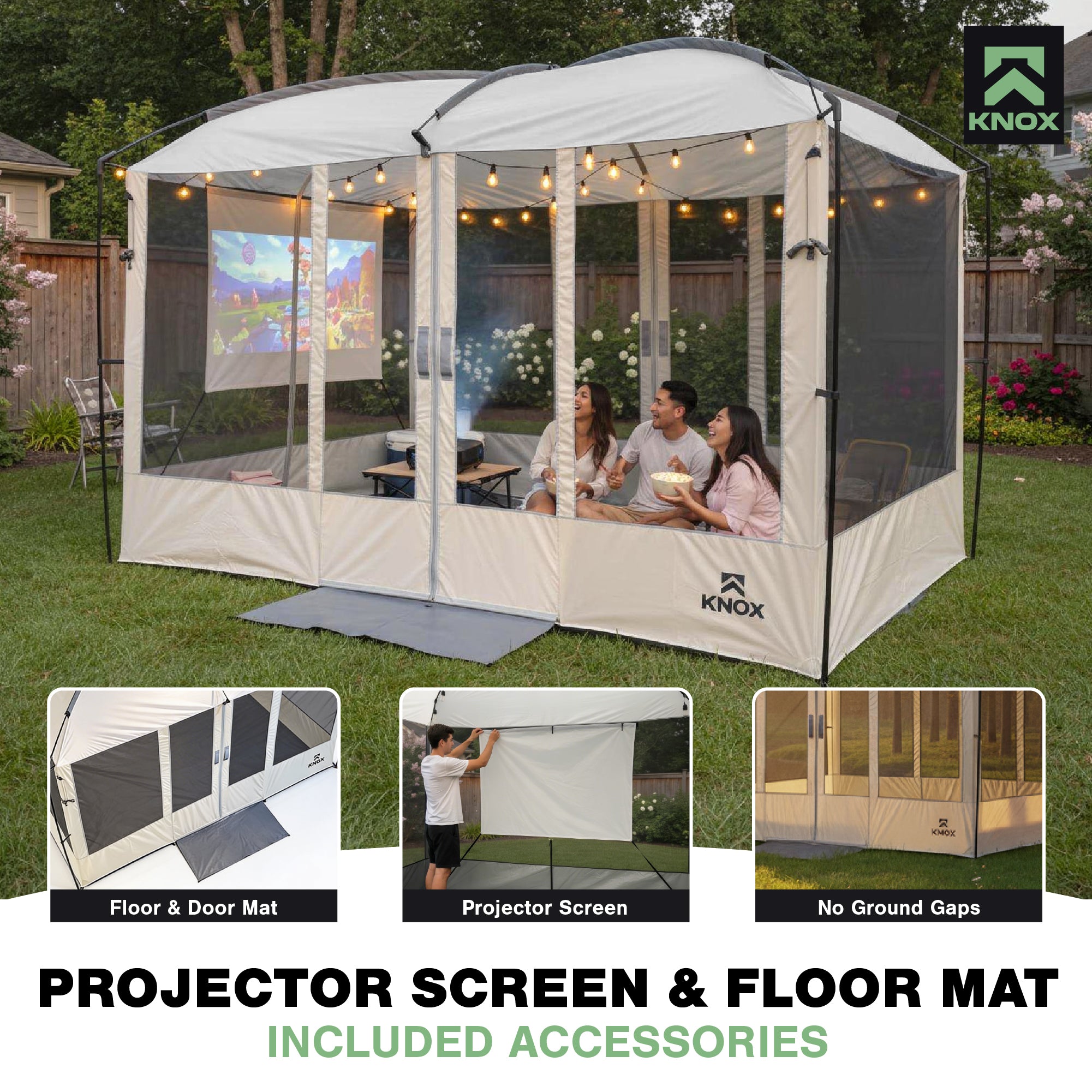 KNOX Magnetic Screen House for Camping