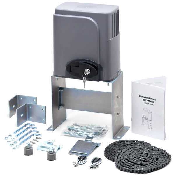 Automatic Sliding Gate Opener Hardware Driveway Security Gate Door Operator Kit
