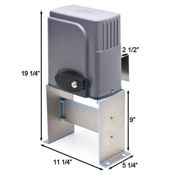 Automatic Sliding Gate Opener Hardware Driveway Security Gate Door Operator Kit