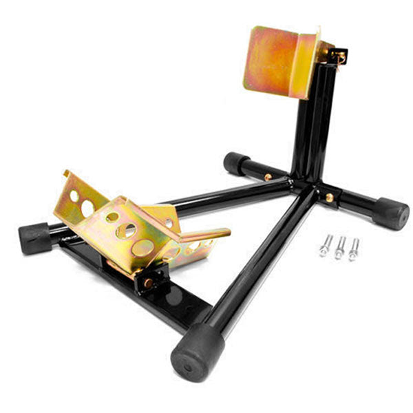 Venom Universal Motorcycle Wheel Tire Chock Self-locking Bike Stand Chocks