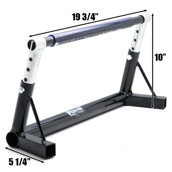 Adjustable Motorcycle Pivot Center Lift Bar Stand - Extends from 7" to 10"