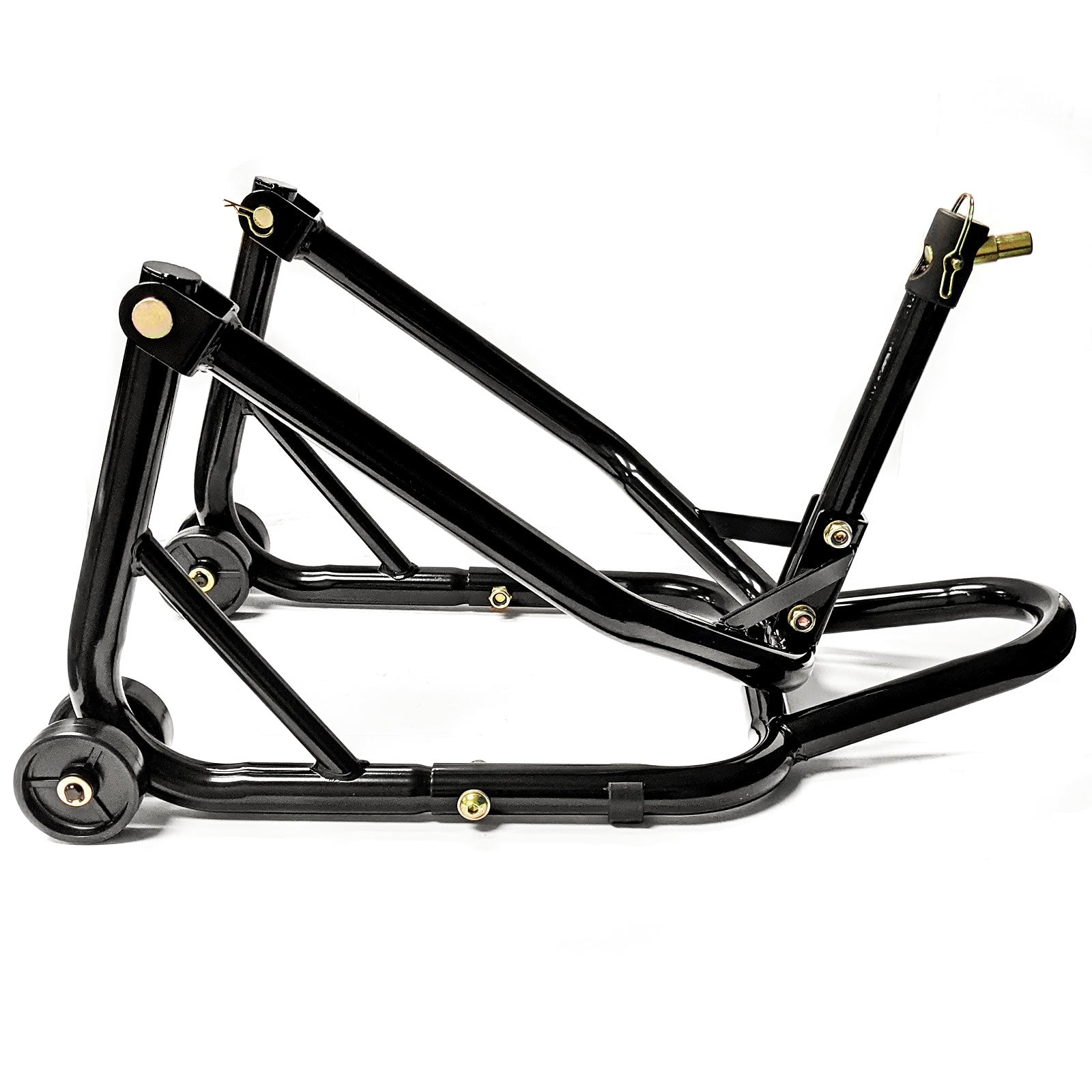 Venom Motorcycle Triple Tree Headlift Front Wheel Lift Stand Combo