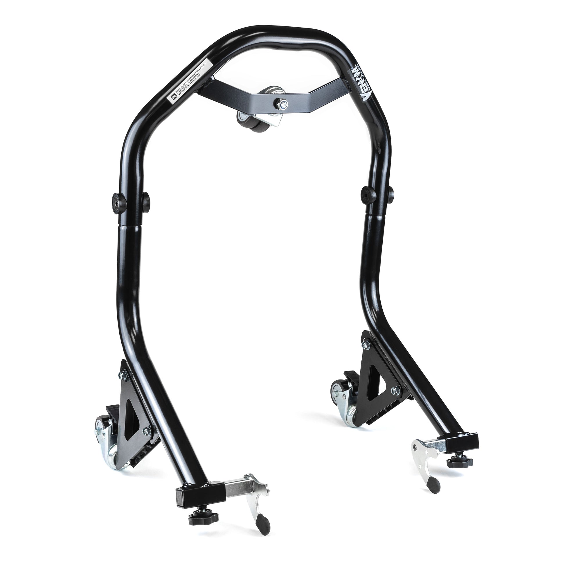Venom Motorcycle Rear Wheel Lift Stand with Dolly Wheels, Spool Lift ...