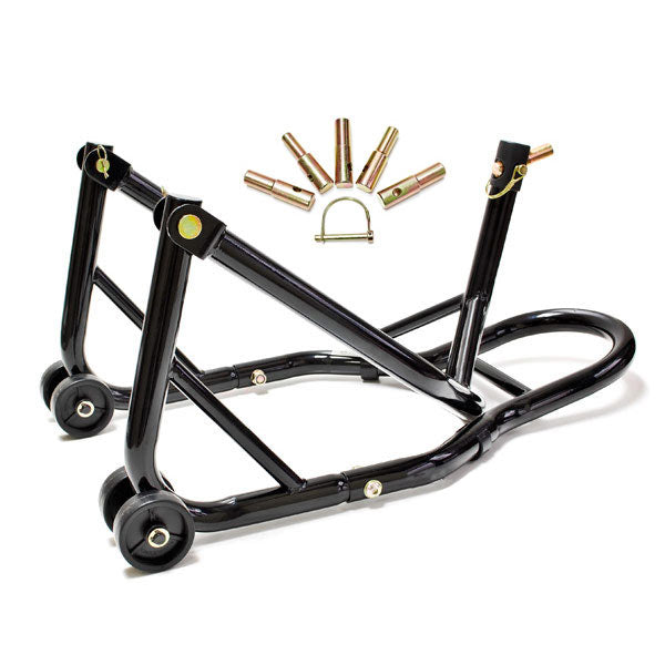 Venom Front Fork - Rear Spools Lift Swingarm Stands + 10mm Spools For Kawasaki Ninja