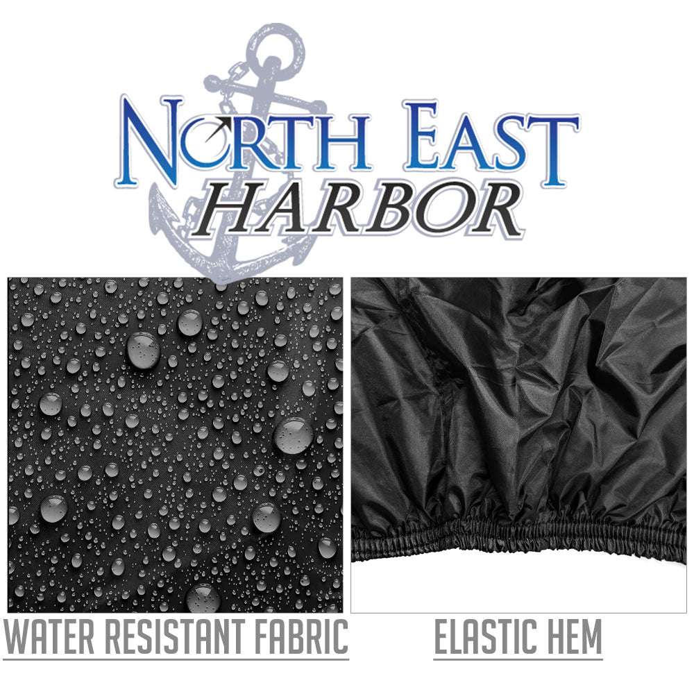 Snow Blower Storage Cover - All Weather Protection - Black (47" x 30" x 37")