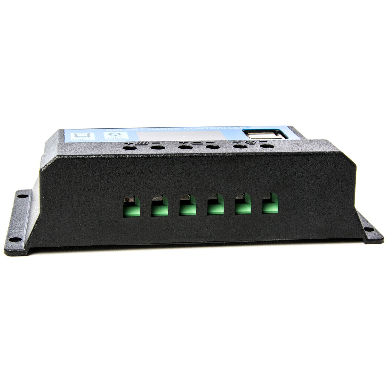 30A Solar Panel Controller Battery Charge Regulator 12V/24V Auto With Dual USB