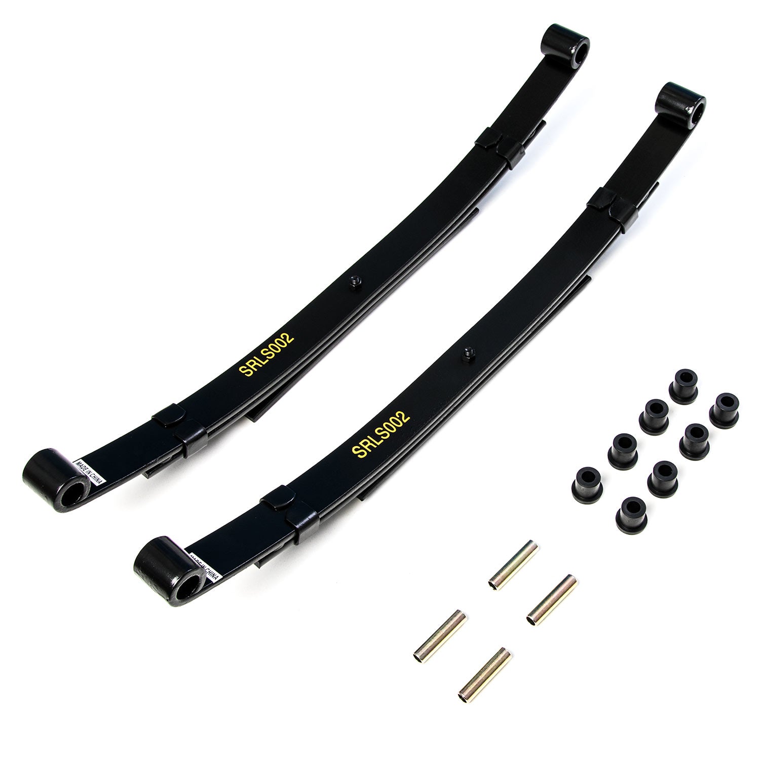 Club Car DS Golf Cart Rear Heavy Duty Leaf Springs With Bushing Kits (1981-Up)
