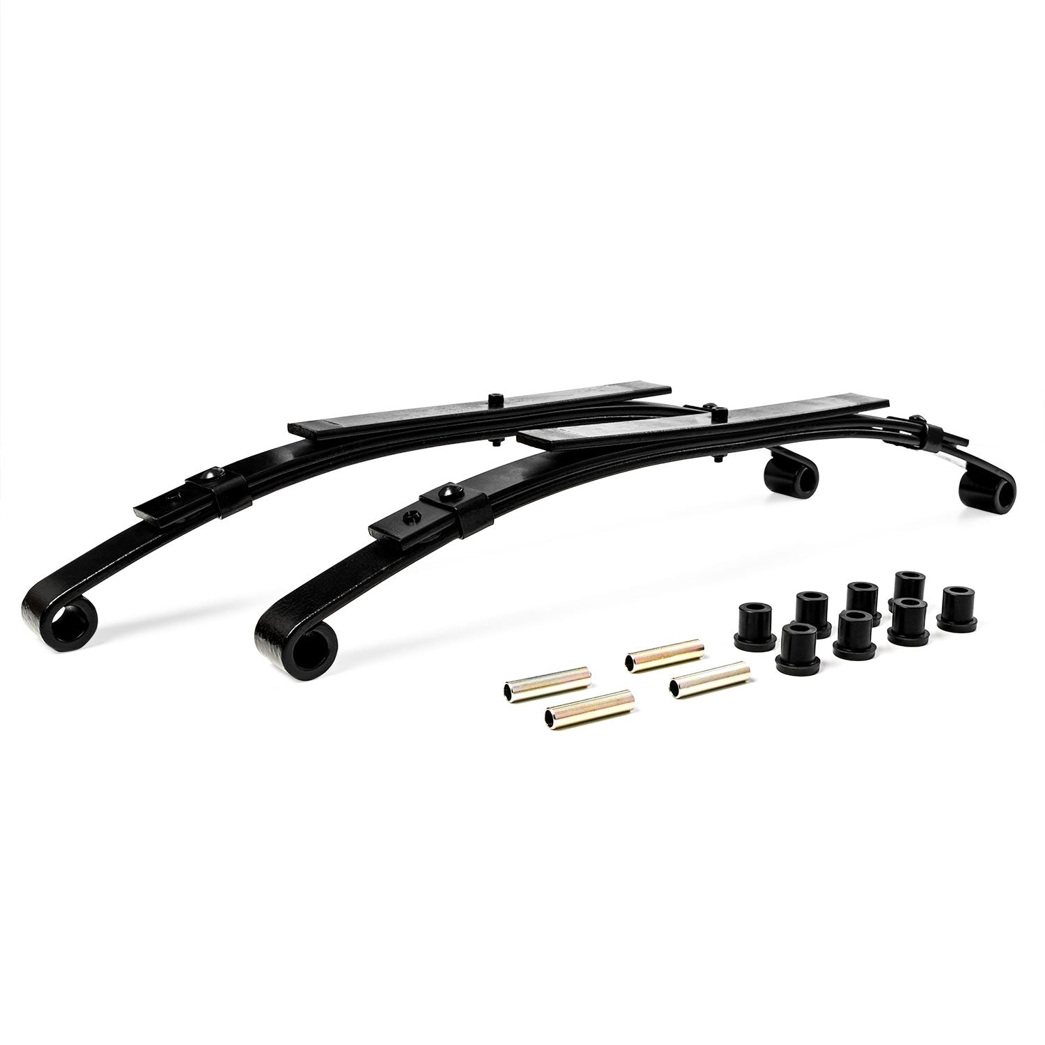 Club Car DS Golf Cart Rear Heavy Duty Leaf Springs With Bushing Kits (1981-Up)