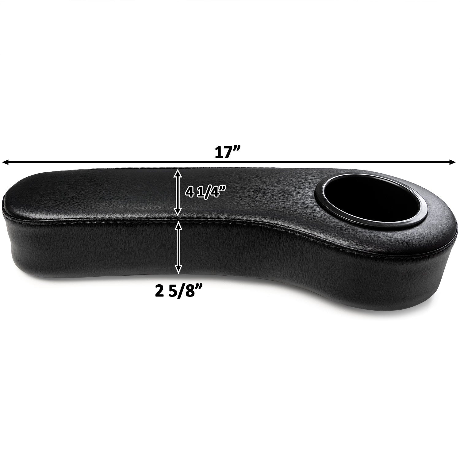 Universal Golf Cart Side Rear Armrest with Drink Cup Holder Fits Most Golf Carts