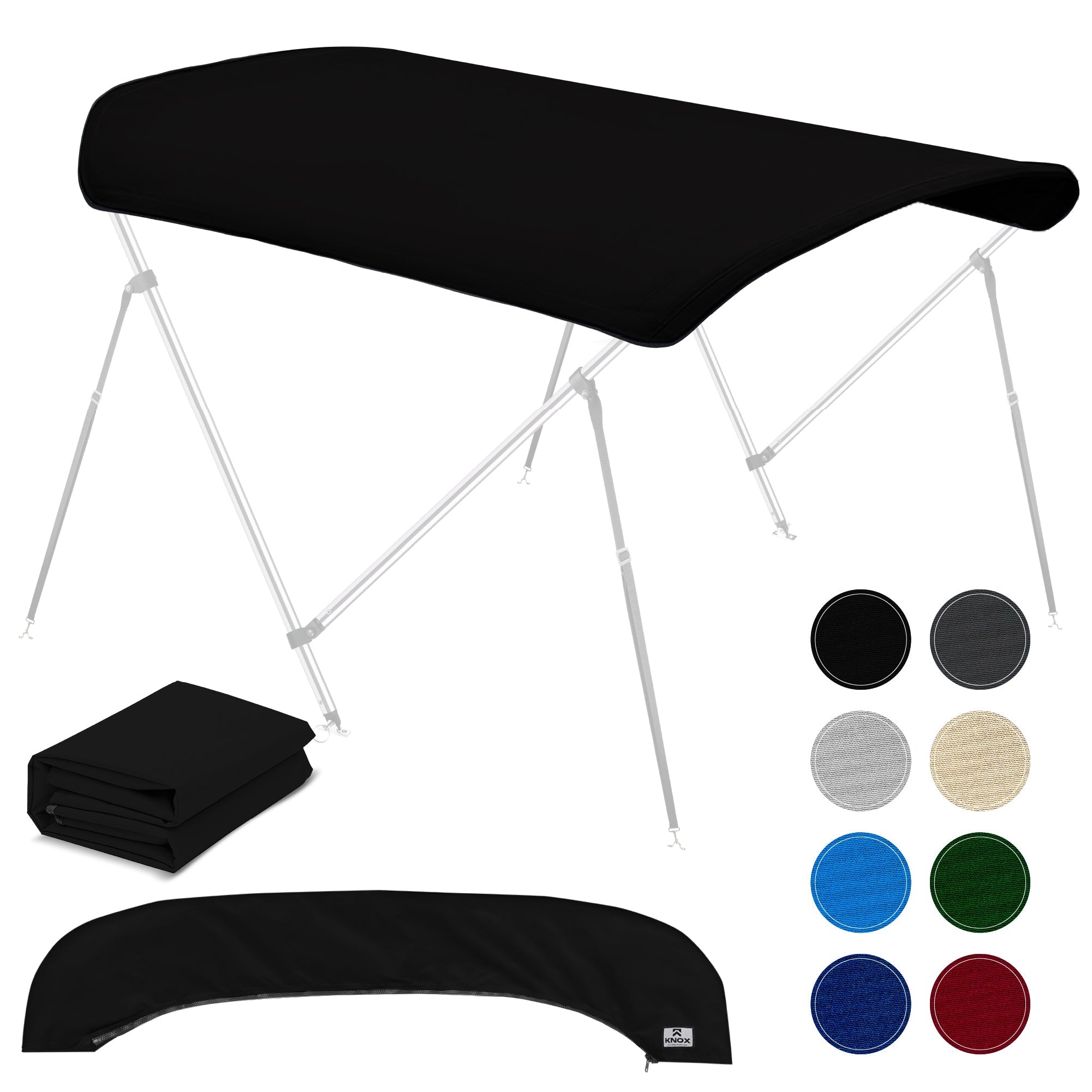 KNOX Universal 2 Bow Bimini Top Replacement Canvas