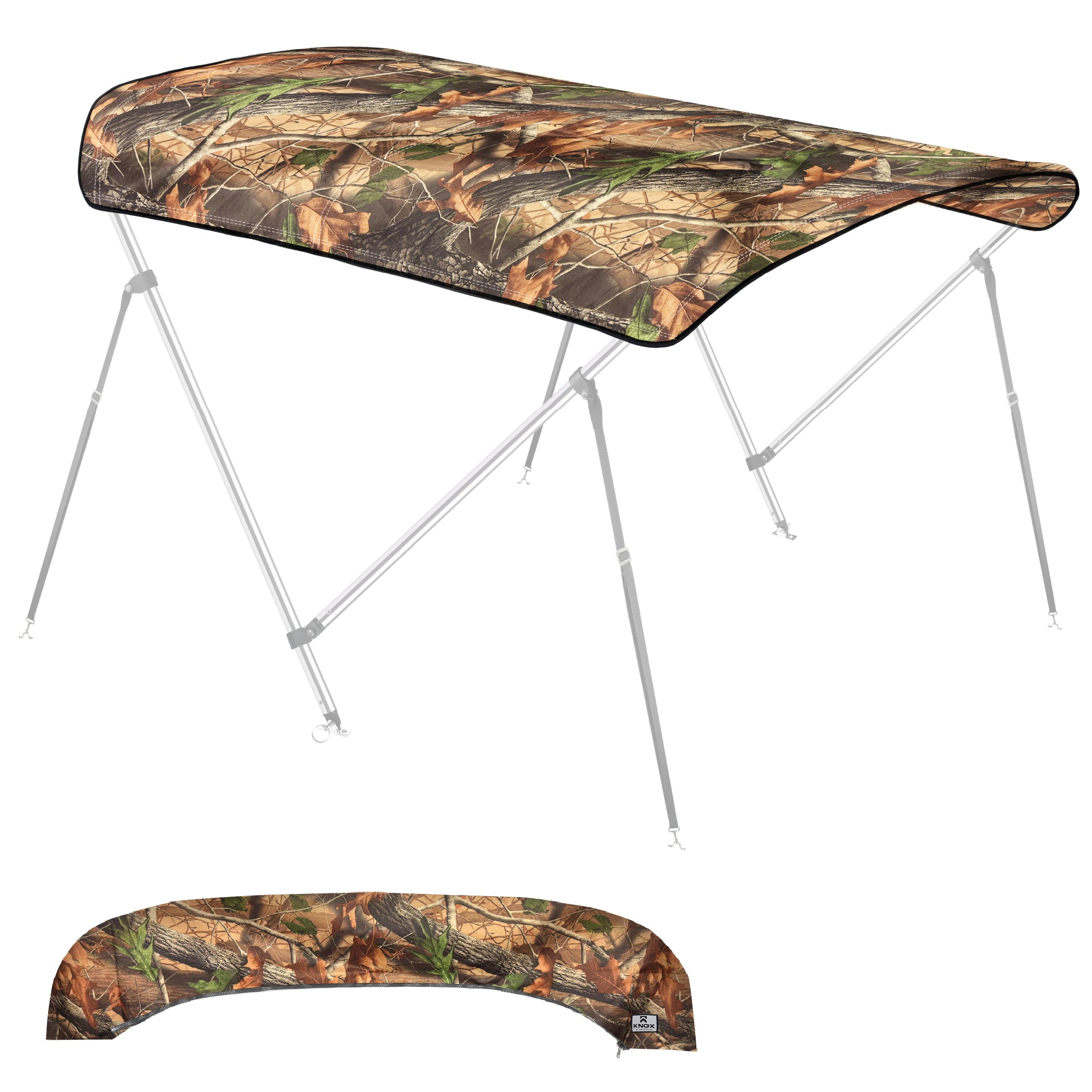 KNOX Universal 2 Bow Bimini Top Replacement Canvas