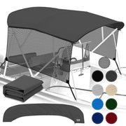 KNOX Universal 4 Bow Bimini Top Replacement Canvas & Mesh Sidewalls