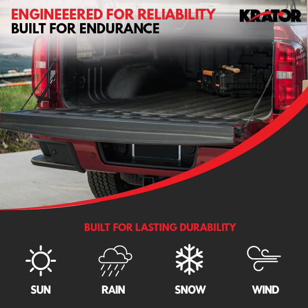 Krator Tailgate Assist for Chevy Silverado 1500, 2500 HD, 3500 HD 2007-2019