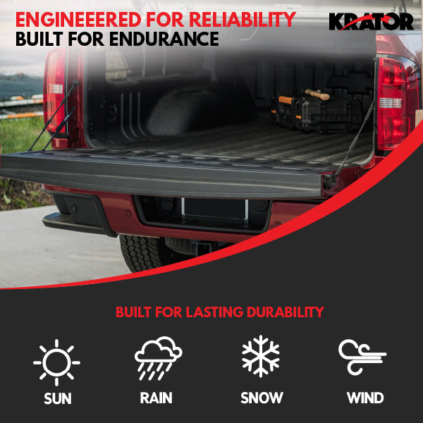 Krator Tailgate Assist for Toyota Tacoma X-Runner, Base, Pre-Runner 2005-2020