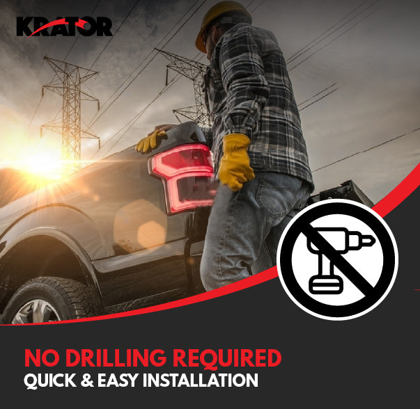 Krator Tailgate Assist for Toyota Tacoma X-Runner, Base, Pre-Runner 2005-2020