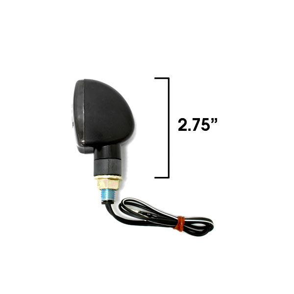 2pcs Mini Motorcycle Turn Signals Indicators Blinkers Lights