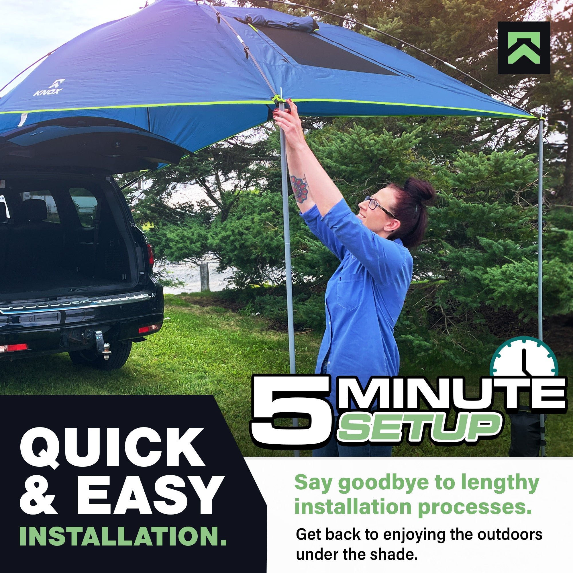 KNOX Universal Canopy Tent for Camping