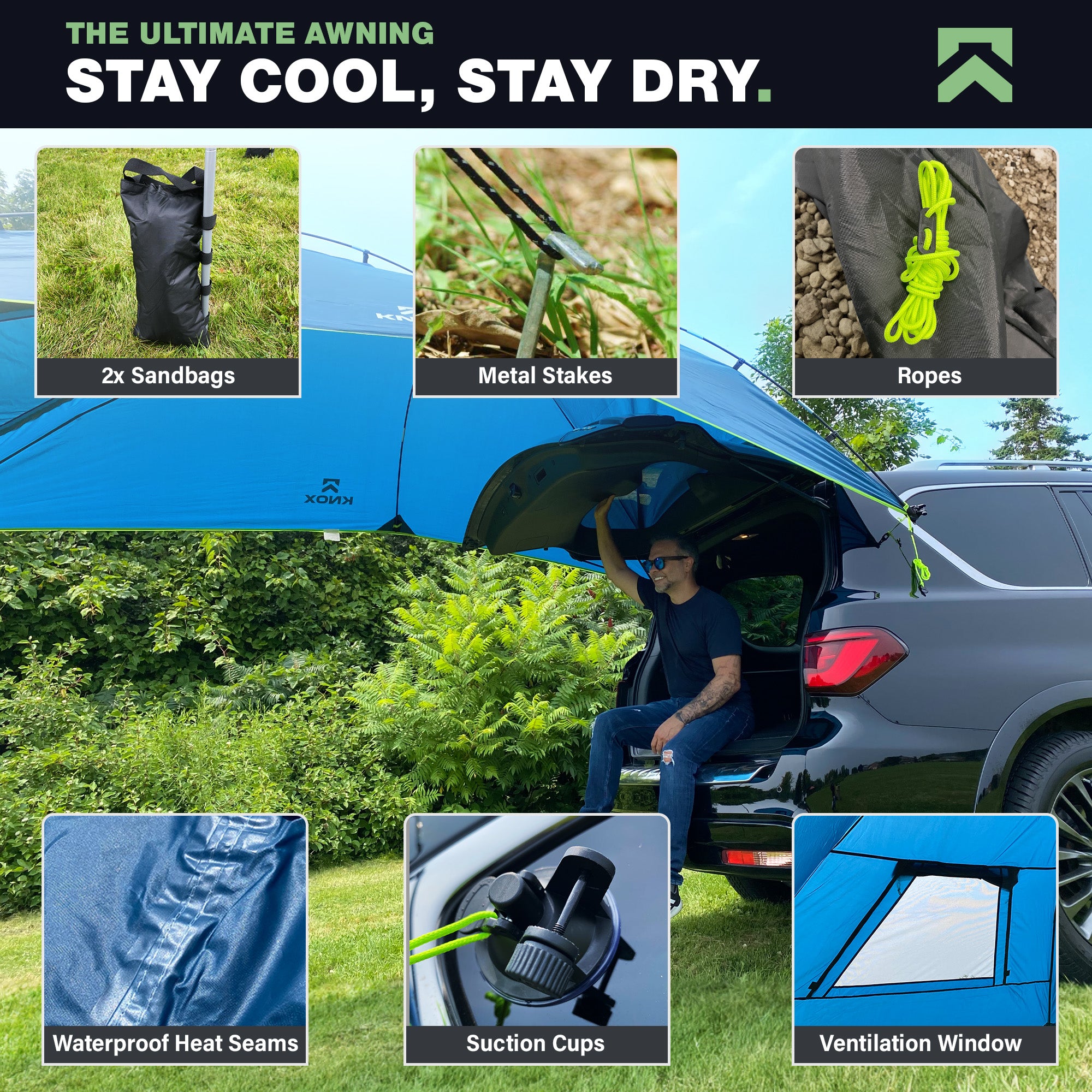 KNOX Universal Canopy Tent for Camping