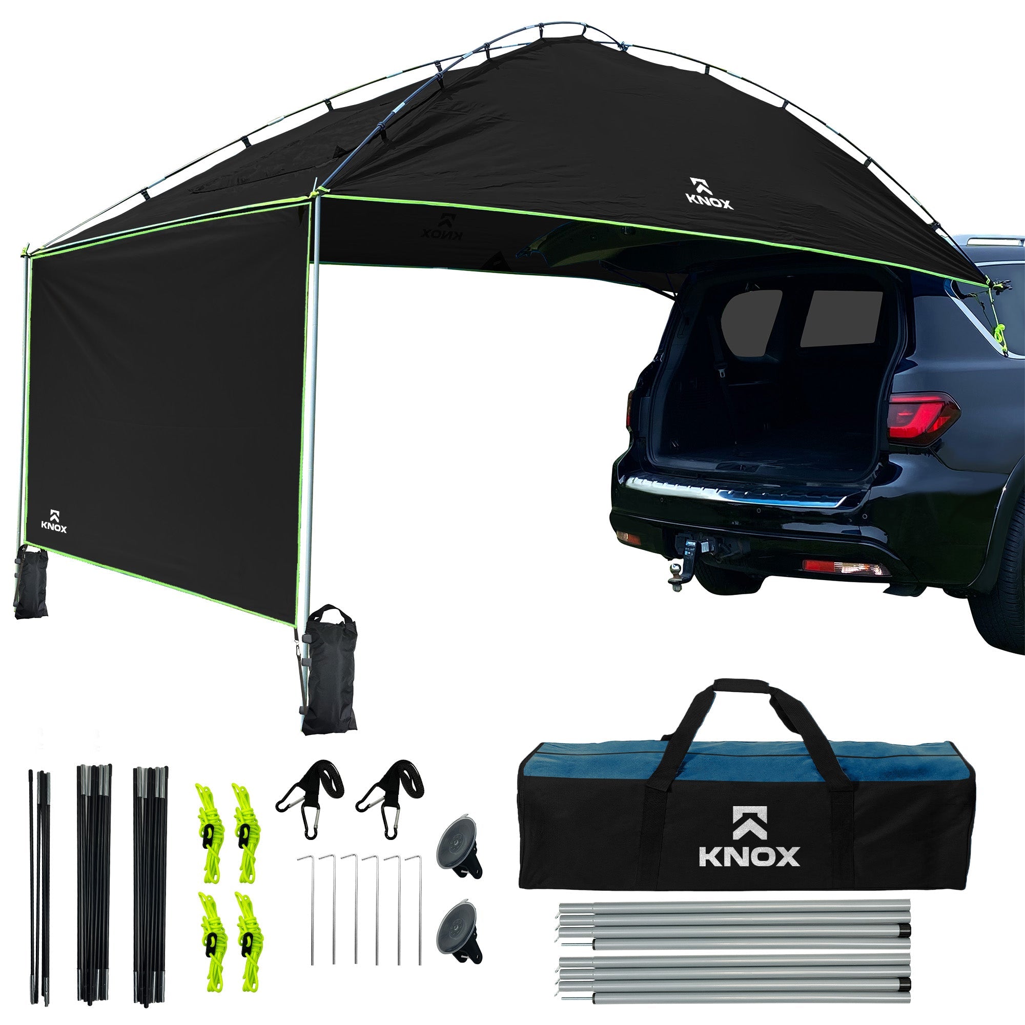 knop tent KNOX Universal Canopy Tent for Camping with Sidewalls – KapscoMoto