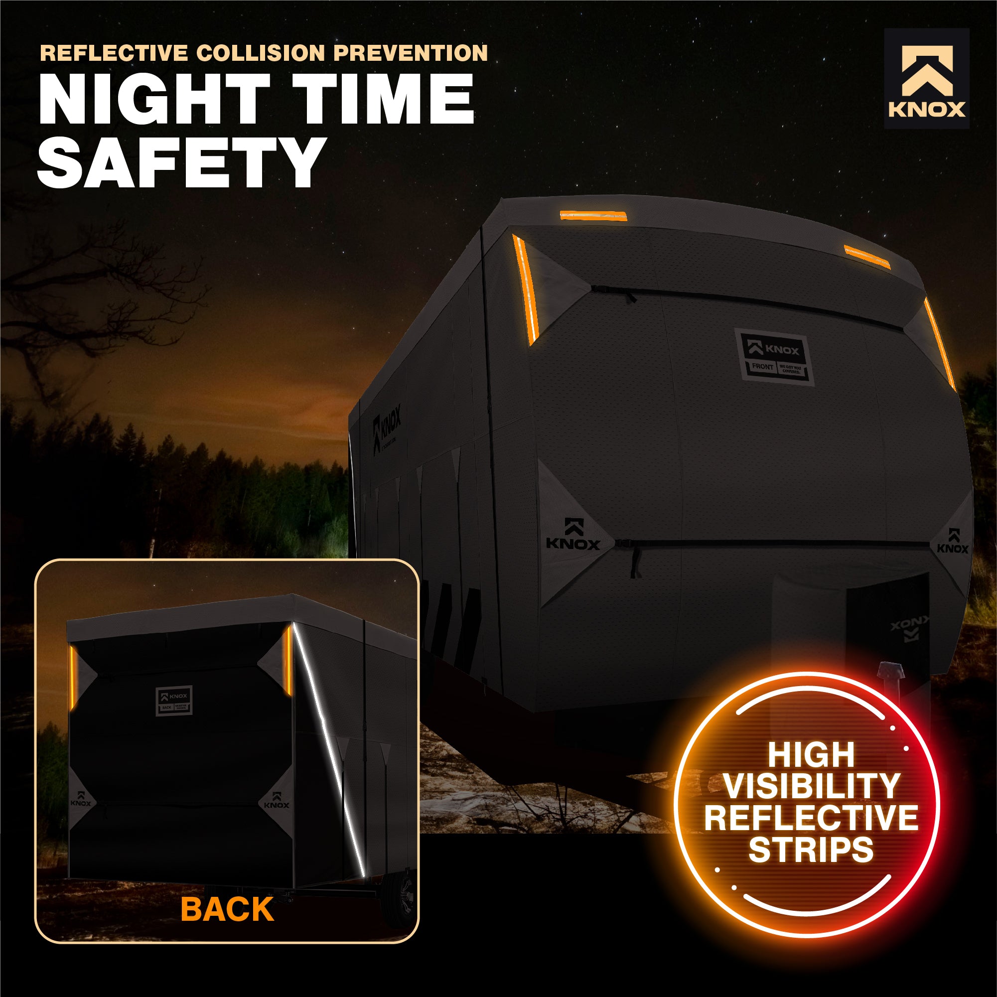 KNOX 2nd Gen Travel Trailer Cover