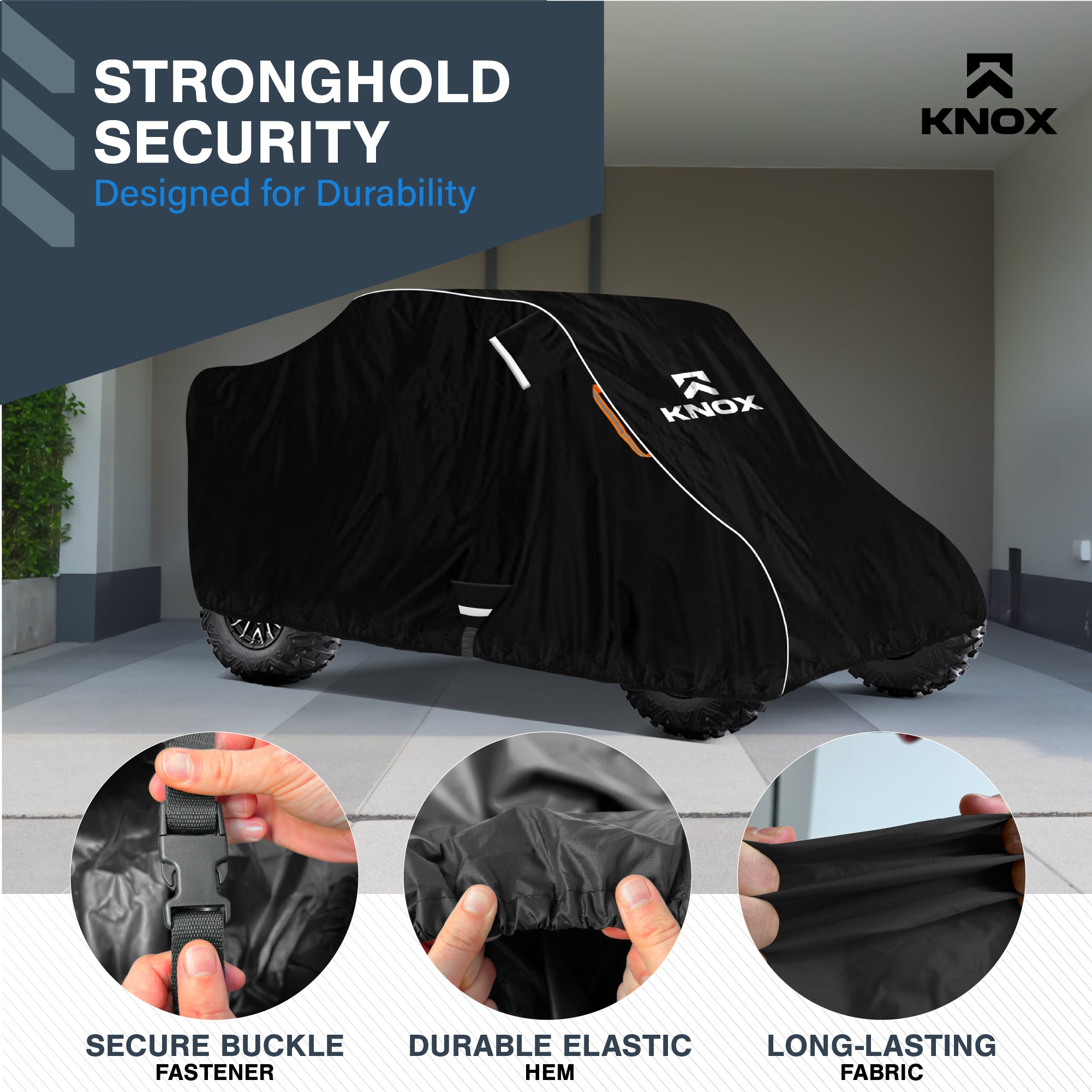 KNOX UTV Cover 2–3 Seater 600D