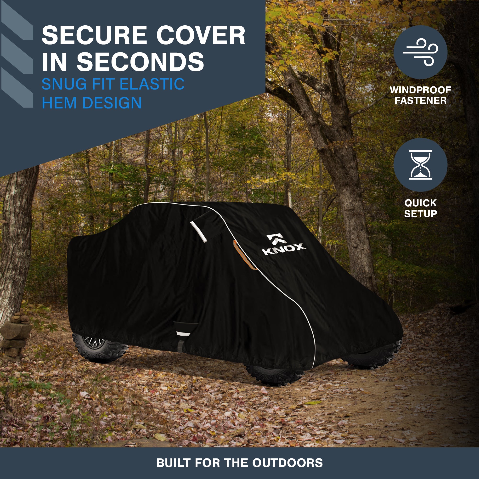 KNOX UTV Cover 2–3 Seater 600D